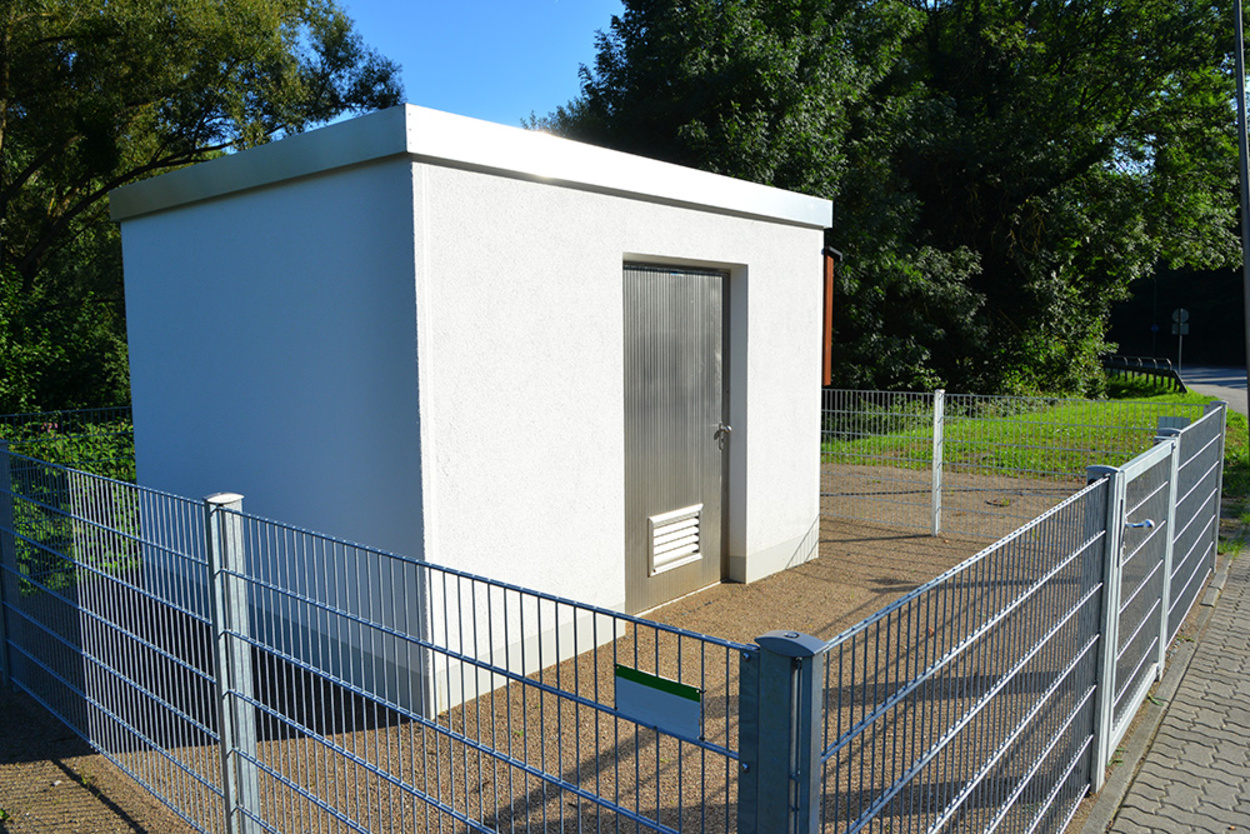Trafo&shy;stationen bei Muster Elektro in Musterstadt